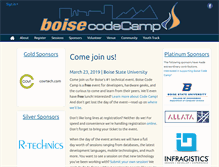 Tablet Screenshot of boisecodecamp.com